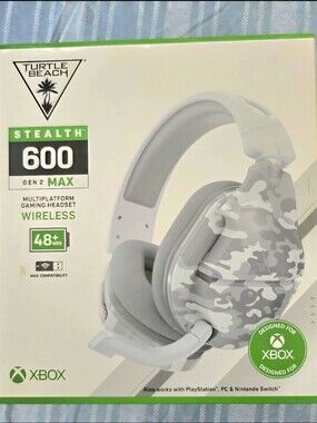 Turtle Beach Stealth 600 Gen 2 MAX Wireless Gaming Headset - White Camo